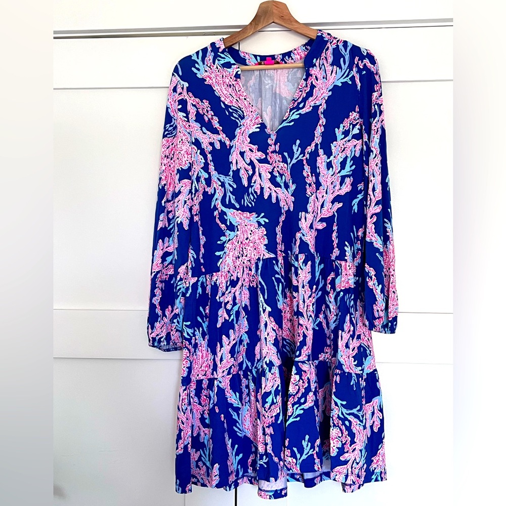 NWOT Lilly Pulitzer Traci Long Sleeve Dress